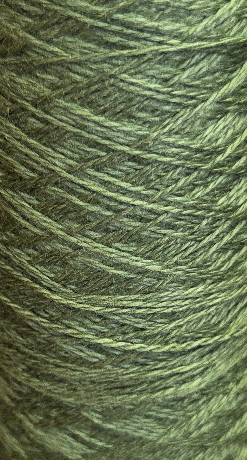 4/2 Dyed Organic Cotton, Hickory