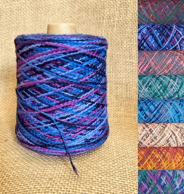 Dyed Cotton Boucle, Belmont - Variegated