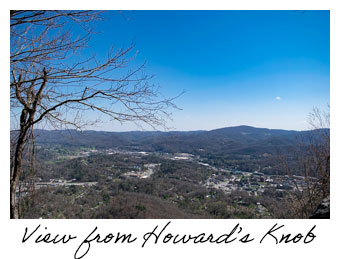 View from Howard's Knob, North Carolina